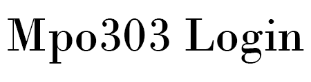 Mpo303 Login